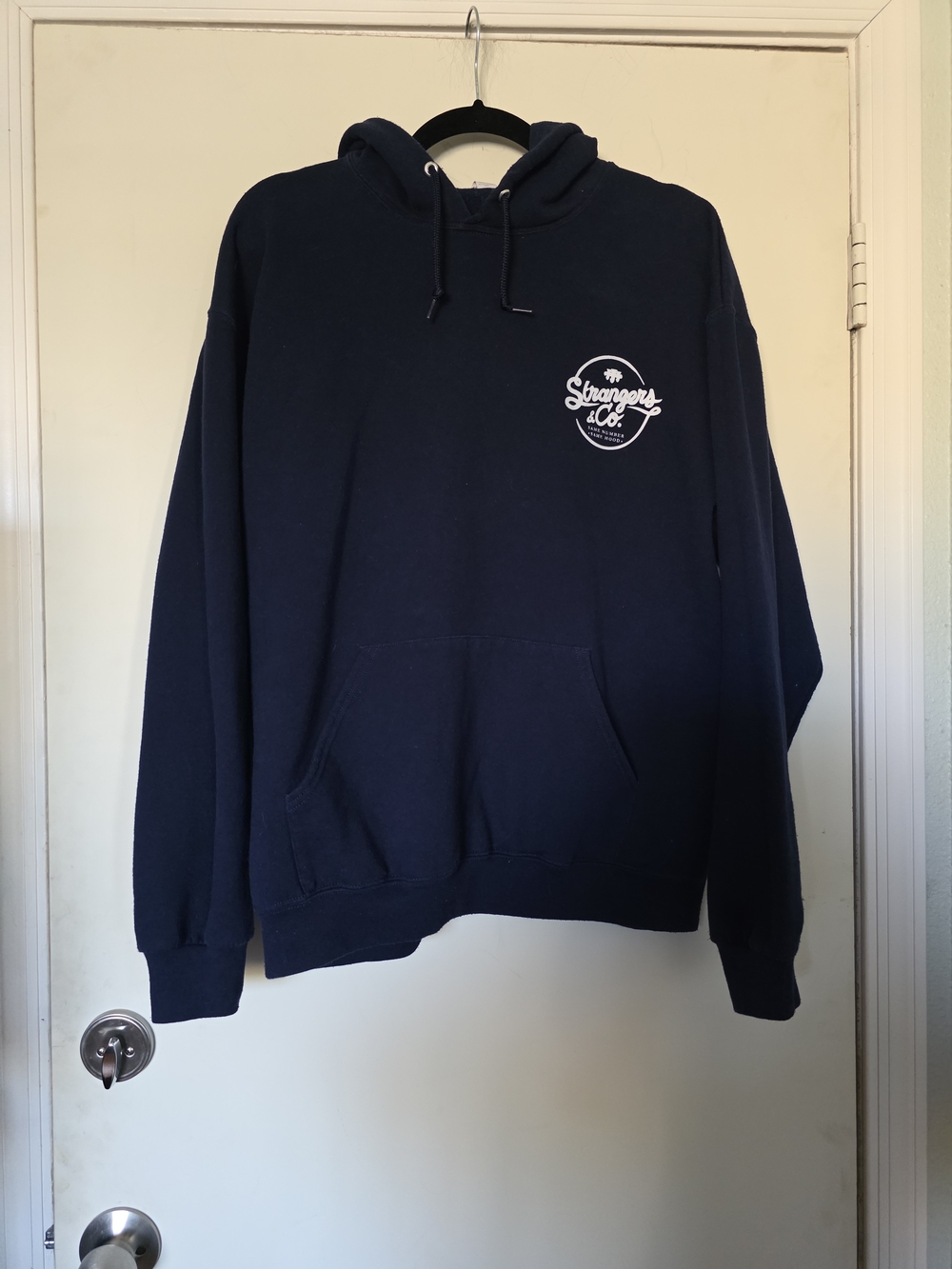 Navy Pullover Hoodie
